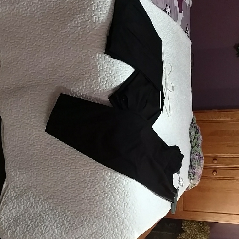Knit dress pants